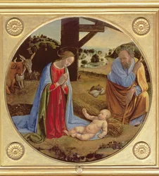 The Nativity (tempera på panelen)